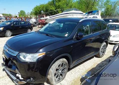 2015 Mitsubishi Outlander Gt from USA, damaged, VIN JA4JZ4AX8FZ004776